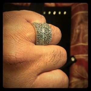 RING “MARQUESITA”- 925 STERLING SILVER